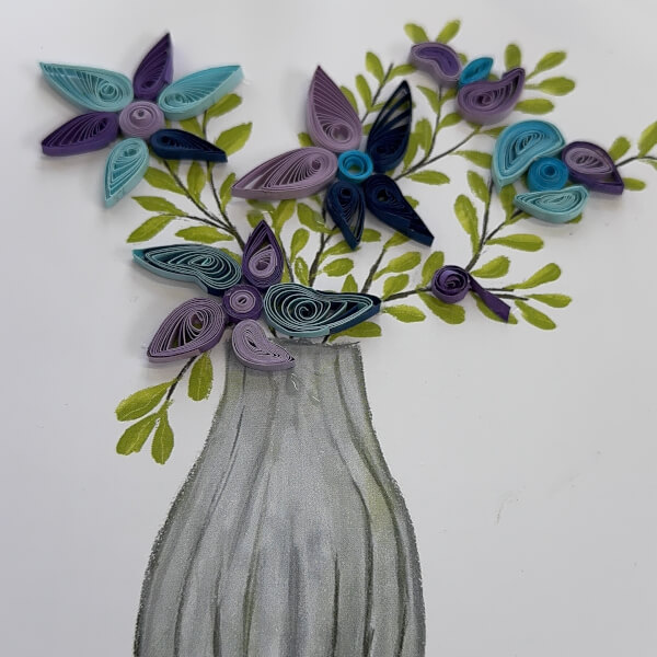 Paper Quilling Workshop review by Sasha Dziva - Leicester
