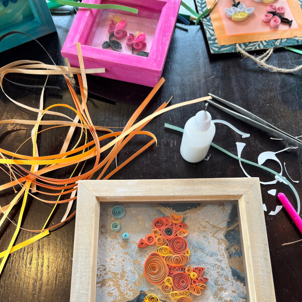 Papercraft Quilling Workshop review by Keeley Southern - Manchester