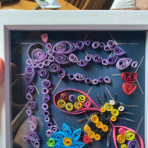 Papercraft Quilling Workshop review by El Pulpo - Manchester
