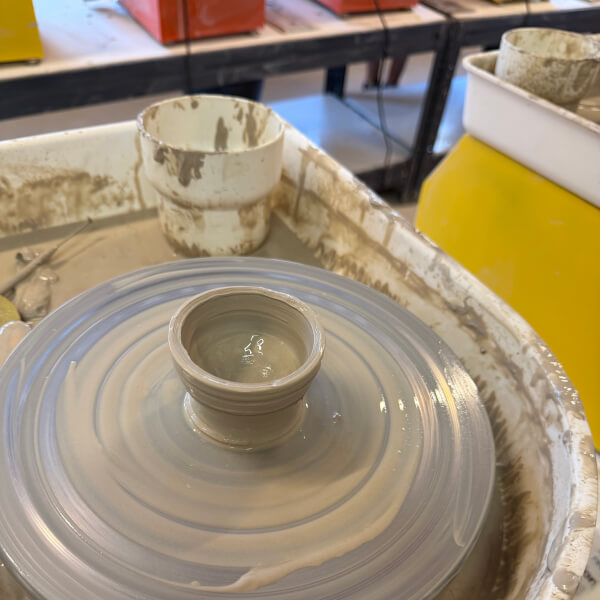 Pottery Class Wheel Throwing - BYOB and Pottery Manchester review by Filipa Joao - Manchester