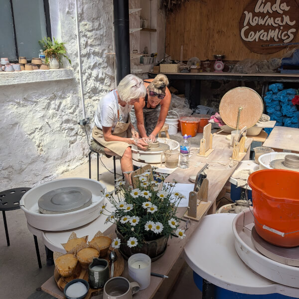 Pottery Wheel Throwing Taster Workshop review by Clara Zwarts - Glasgow