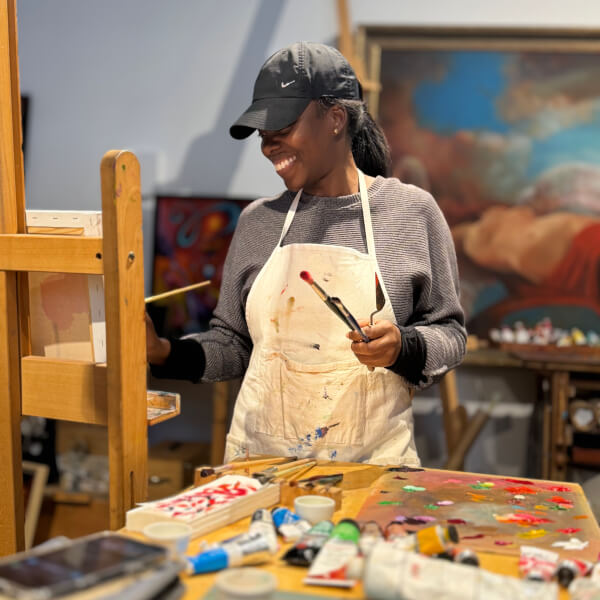 Quick Intro to Oil Painting Workshop review by Jessy - London