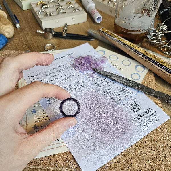 Ring Making Workshop review by Victoria Bonney - London