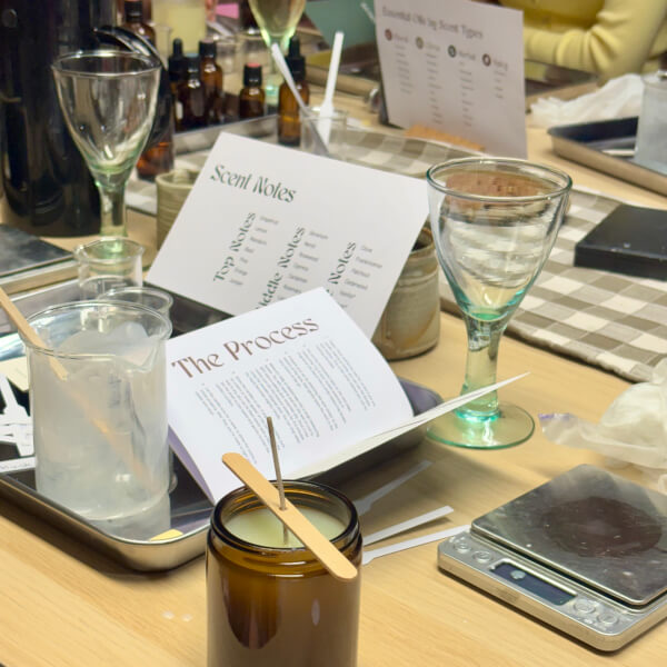 Scent Creation and Candle Making Workshop review by Xander - Manchester