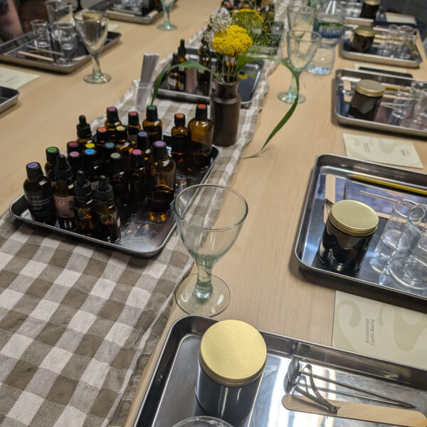 Scent Creation and Candle Making Workshop review by Paige Compton - Manchester