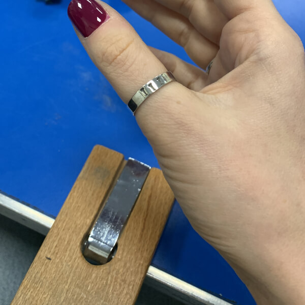 Silver or Gold Ring Making Workshop review by Emma Woonton - London
