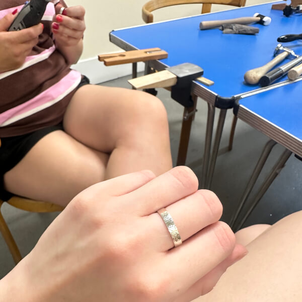 Silver or Gold Ring Making Workshop review by Patricija Gedminaite - London
