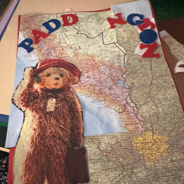 Social Collage Workshop review by Amelia Munir - London