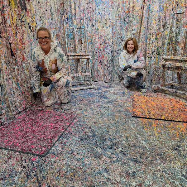 Splatter Painting Class - Private Session review by Julie Amos - London
