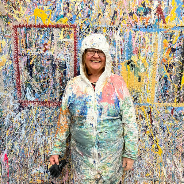 Splatter, Splash, and Drip Painting Class review by Dan Nutt - London