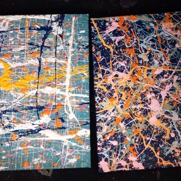 Splatter, Splash, and Drip Painting Class review by Paul Mellor - London