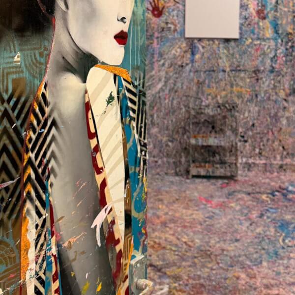 Splatter, Splash, and Drip Painting Class review by Susan Villalobos Fernandez - London