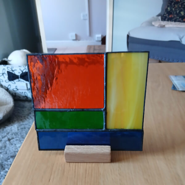 Stained Glass Half Day Tealight review by Bill Mouncher - Cardiff