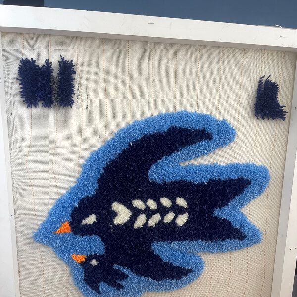 Standard Rug Tufting Workshop review by Molly Alexander - Bristol