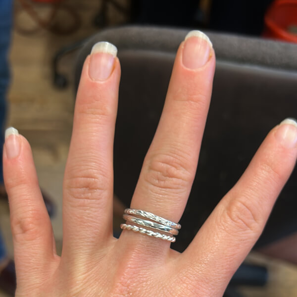 Taster Jewellery Class: Stacking Rings review by Irini Kounoupias - London