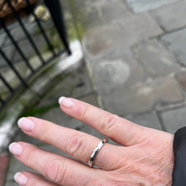 Taster Silver Ring Making Class review by Emma Bier - London