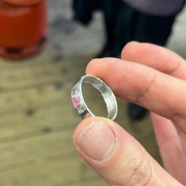 Taster Silver Ring Making Class review by Anonymised ClassBento customer - London