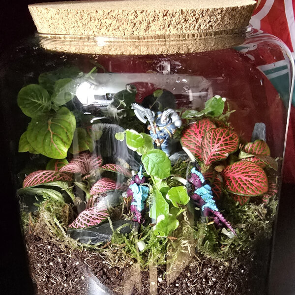 Terrarium Workshop with Miniatures review by Adam Madeloso - Manchester
