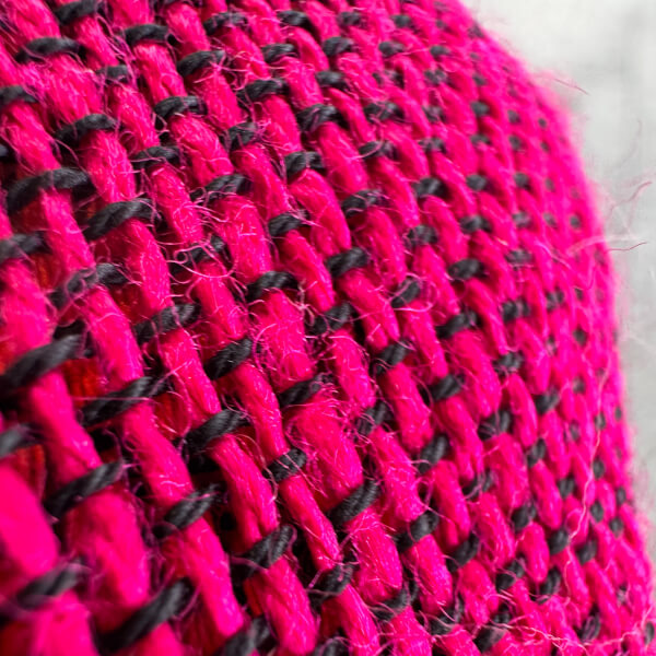 Weaving Cushion Workshop review by Dee Collier - London