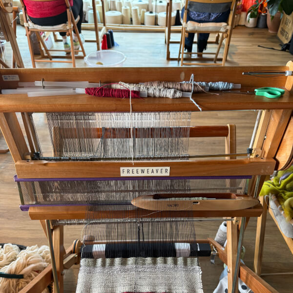 Weaving Cushion Workshop review by Georgia Cox - London