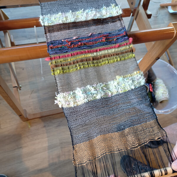 Weaving Cushion Workshop review by Karen Ma - London