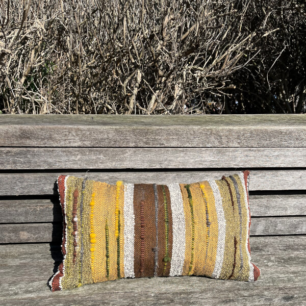 Weaving Cushion Workshop review by Jennifer White - London