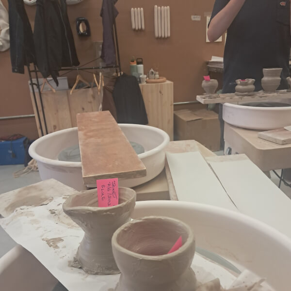 Wheel Throwing Pottery Class - BYOB and Craft review by Janet Leys - London