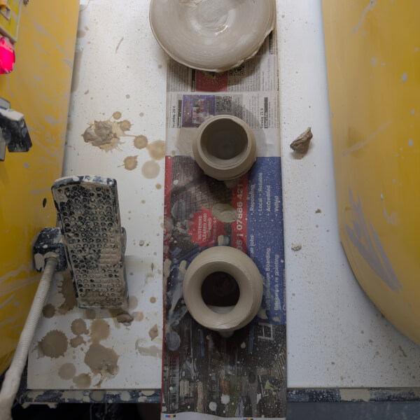 Wheel Throwing Pottery Class - BYOB and Pottery review by Hashim Farooq - London