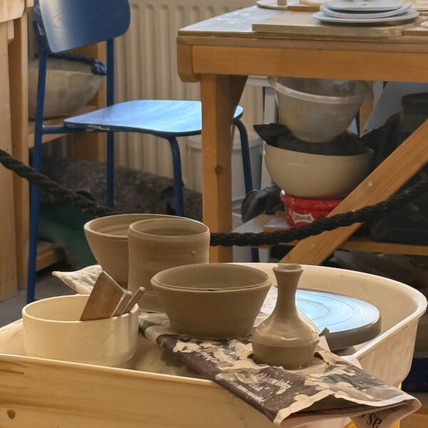 Wheel Throwing Pottery Class - BYOB and Pottery review by Uliana Kohut - London
