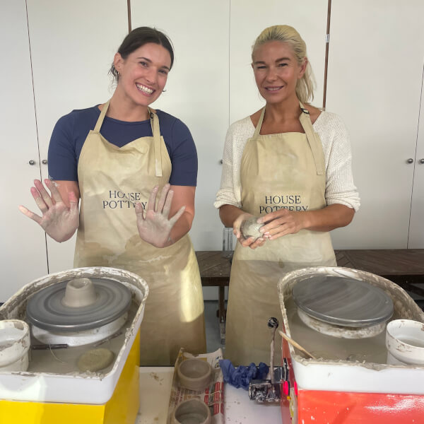 Wheel Throwing Pottery Class - BYOB and Pottery review by Tayla Shields - London