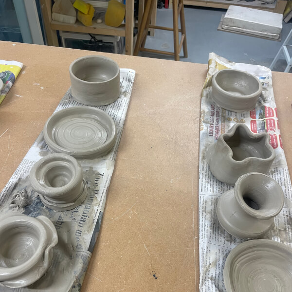 Wheel Throwing Pottery Class - BYOB and Pottery review by Tayla Shields - London