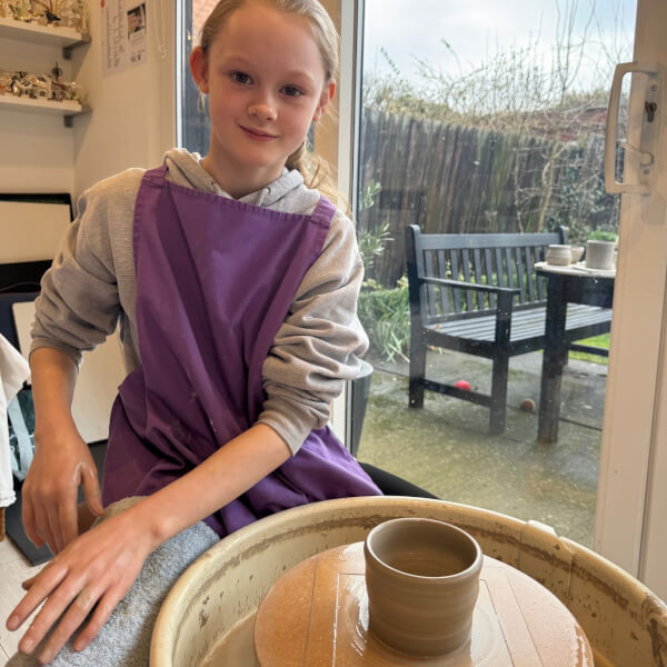 Wheel Throwing Pottery Class review by Lily Rosetta Clarke - Northampton