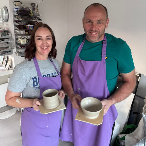 Wheel Throwing Pottery Class review by Kev McConnell - Northampton
