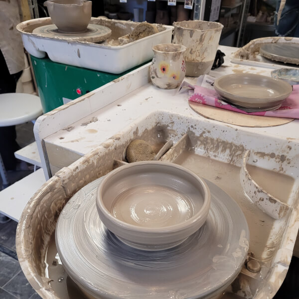 Wheel Throwing Taster Class review by Melanie Oak - London