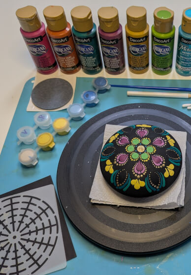 Mandala Dot Art Workshop