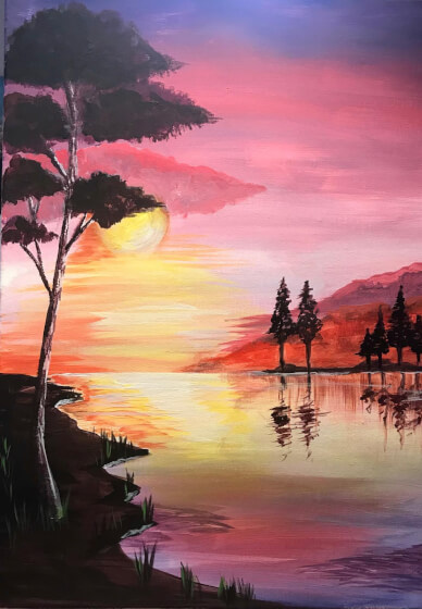 Paint and Sip Party