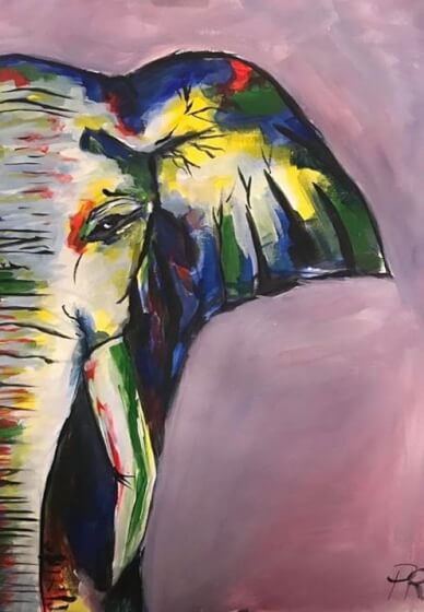 Paint and Sip Party