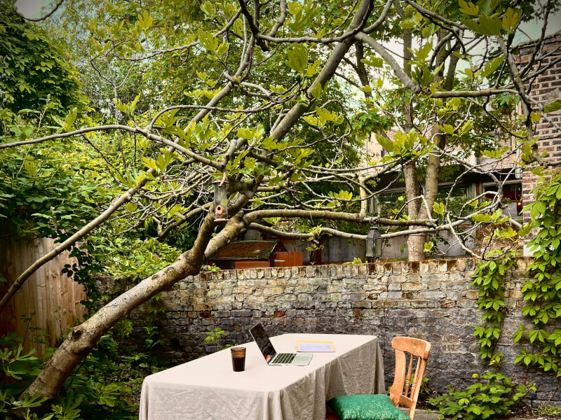 Artist Studio with a Garden and Darkroom