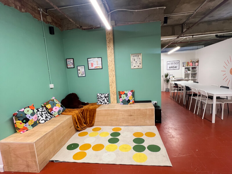 BitsNBoba Workshop Area