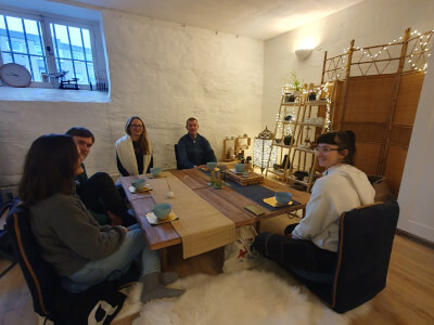Eteaket Tea Space, Leith Edinburgh class venue