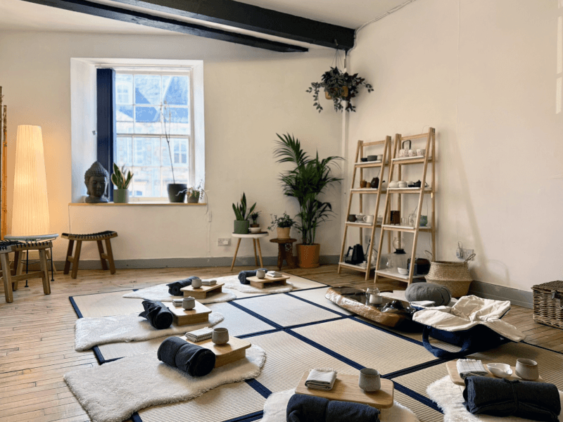 Eteaket Tea Space, Leith Edinburgh available for workshops