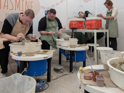 Jasmine Pottery Studios & Down to Earth Pottery Cafe @ the Ridings Shopping Centre, Lower Mall