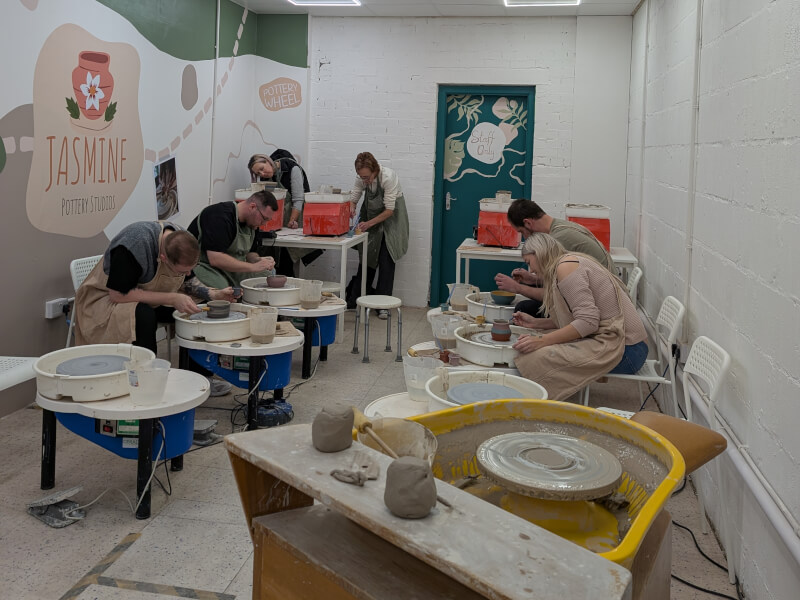 Jasmine Pottery Studios & Down to Earth Pottery Cafe @ the Ridings Shopping Centre, Lower Mall