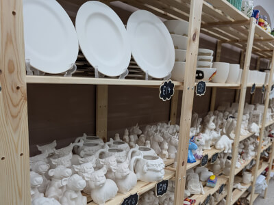 Jasmine Pottery Studios & Down to Earth Pottery Cafe @ the Ridings Shopping Centre, Lower Mall