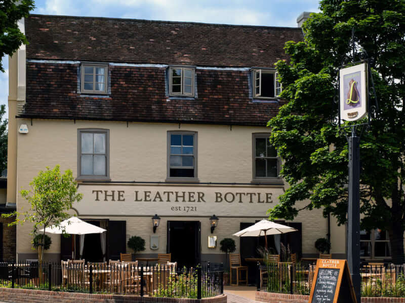 Leather Bottle