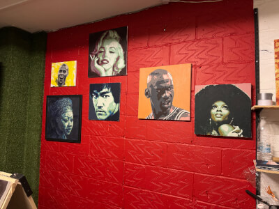 Paint Like a Pro Studios available for workshops