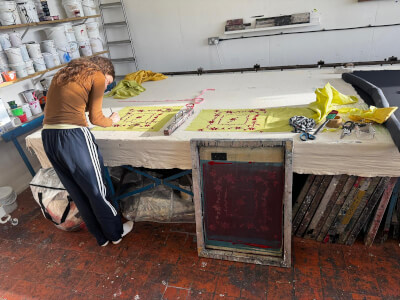 Screen Printing Studio available for workshops