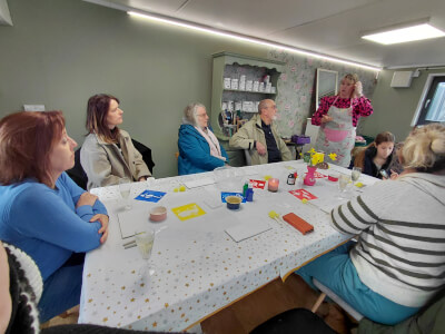 Vintage Chic ReLoved Upcycling Studio available for workshops
