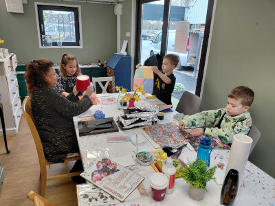 Vintage Chic ReLoved Upcycling Studio class venue
