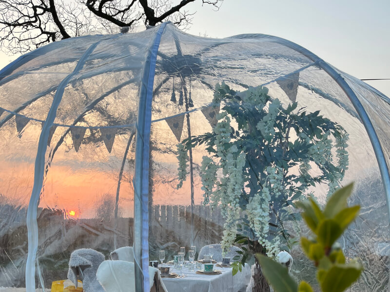 Book Waters View Events Dome & Garden